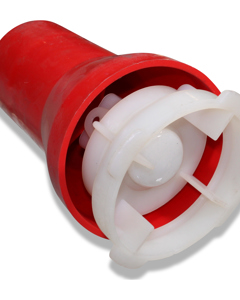 Bell, cpl with mechanism for AP-Swing, red-green (FB00087)